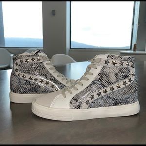 Vintage Havana Snake Print Hightops